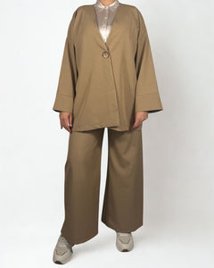 Clara Zweiteiler in Beige