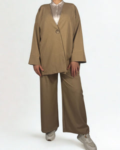 Clara Zweiteiler in Beige