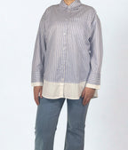 Gestreiftes Oversize-Hemd