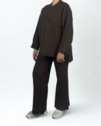 Cozy Strick-Zweiteiler