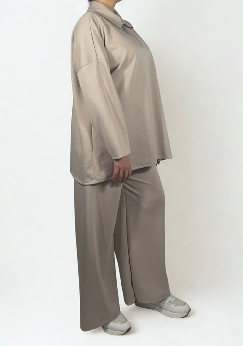 Completo due pezzi Talia Beige