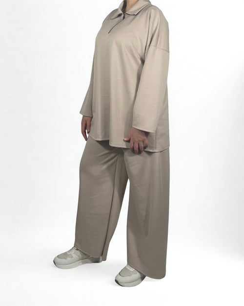 Completo due pezzi Talia Beige