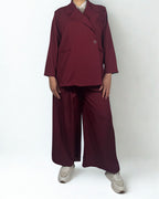 Dalya Zweiteiler in Burgunderrot