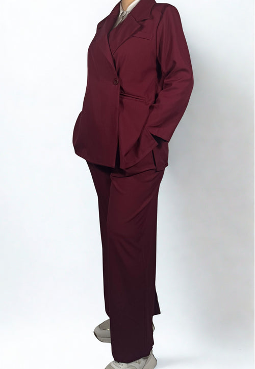 Dalya Zweiteiler in Burgunderrot