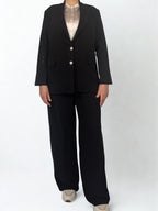 Schwarzer Anzug Deluxe