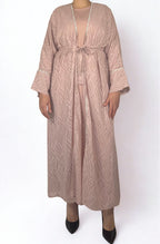 Amira Abaya-Zweiteiler in Rosa