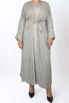 Amira Abaya-Zweiteiler in Hellblau