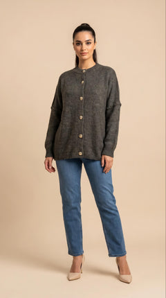 Cardigan Alya Grigio