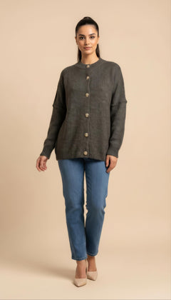 Cardigan Alya Grigio