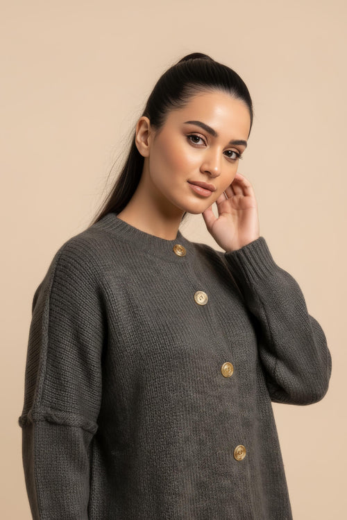 Alya Cardigan in Grau