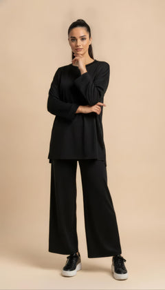 Comfy Set Coordinato Nero