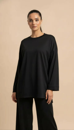 Comfy Set Coordinato Nero