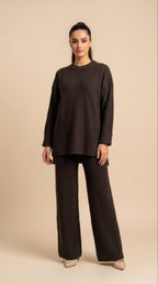 Coordinato in maglia Cozy
