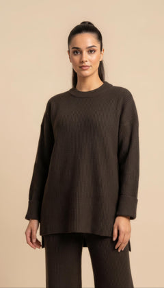 Coordinato in maglia Cozy