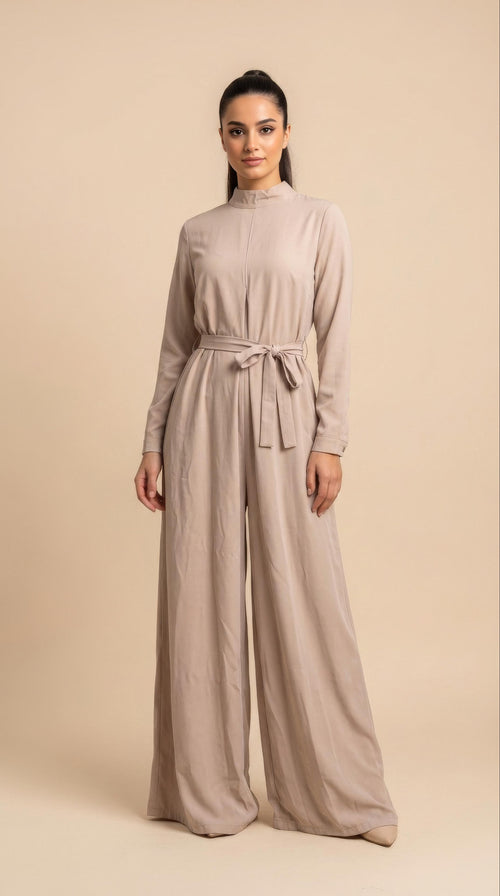 Eleganter Jumpsuit mit Rockeffekt