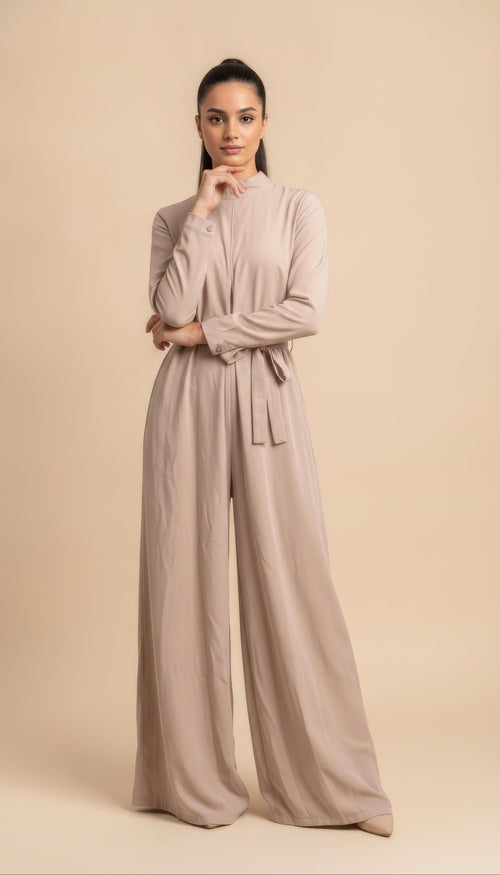 Tuta elegante con effetto gonna