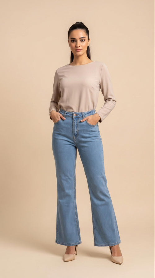 Flared Jeans