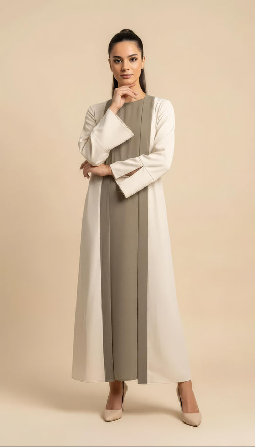 Abaya Layali Beige/Taupe