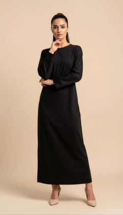Abaya Layla Marrone Scuro