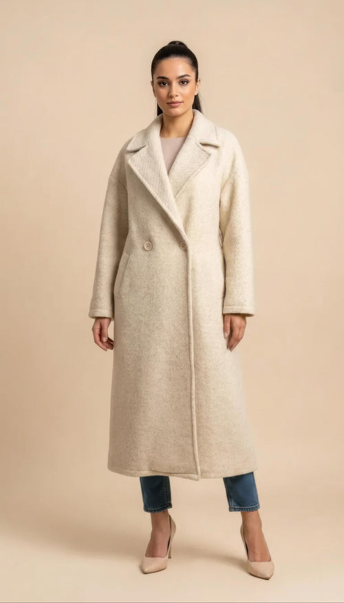 Lina Mantel in Creme