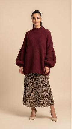 Pullover Maya Bordeaux