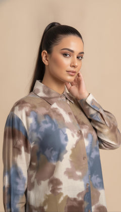 Nadia Blouse in Blue