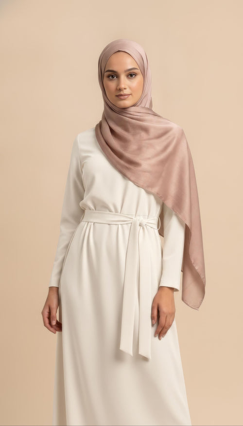 Organza Hijab - Rosa