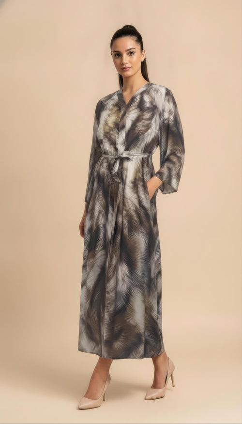 Palma Kleid in Braun