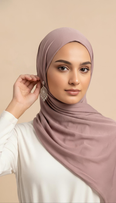 Premium Jersey Hijab - Lavanda Dusk