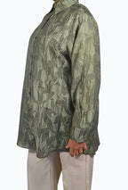 Tencel blouse with floral pattern