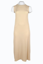 Baumwoll-Unterkleid in Beige