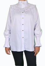 Camicia elegante con dettagli femminili