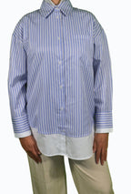 Striped oversize shirt