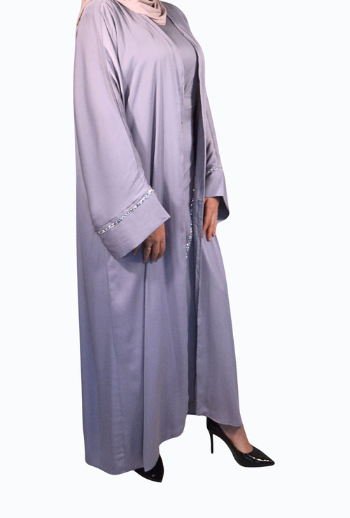 Elegante abaya incrociata