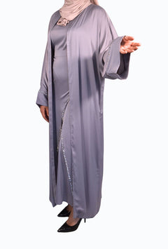 Elegante abaya incrociata