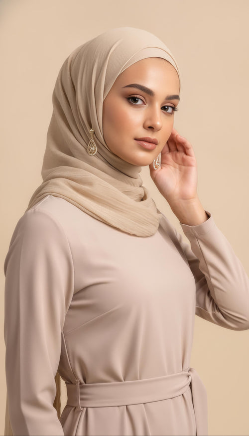 Soft Hijab Beige