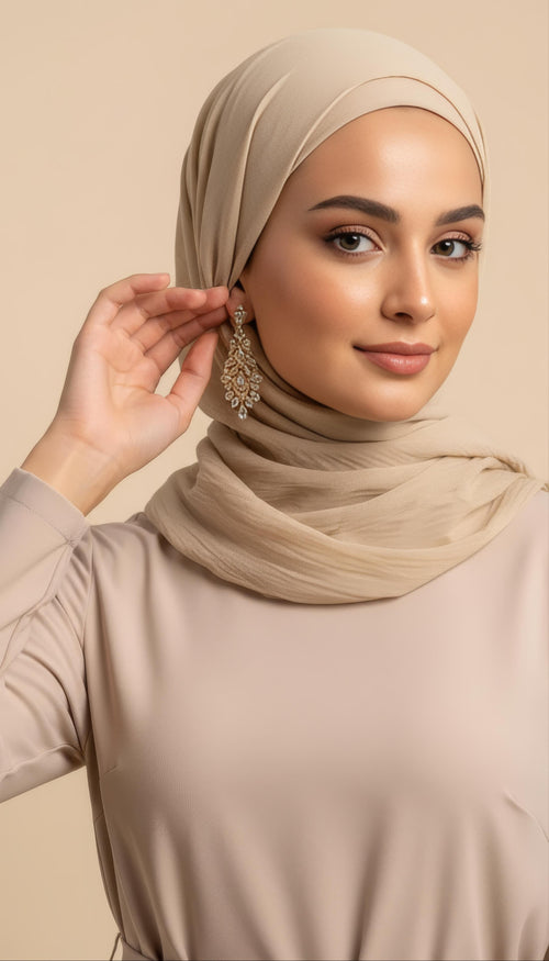 Soft Hijab Beige