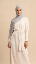 Soft Hijab Grigio Cielo