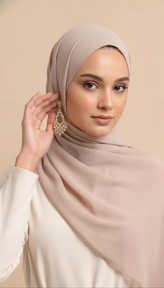Soft Hijab Lilla