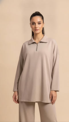 Completo due pezzi Talia Beige