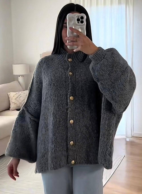 Alya Cardigan in Grau