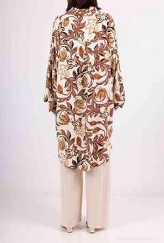 Two-piece set with floral pattern