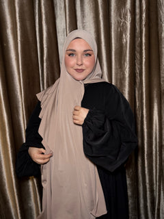 Premium Jersey Hijab - Beige