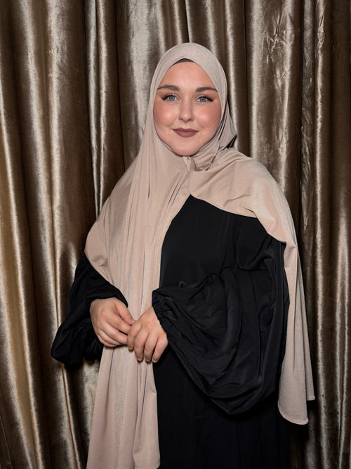 Premium Jersey Hijab - Beige