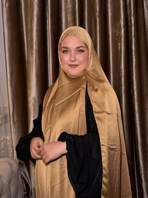 Organza Hijab - Golden Sand