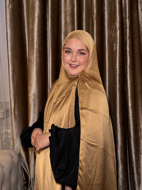 Organza Hijab - Golden Sand