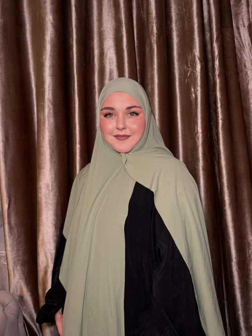 Relax Hijab - Khakigrün