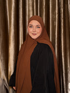 Relax Hijab - Schokoladenbraun