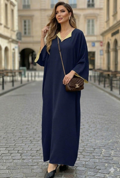 Layan Abaya in Marineblau